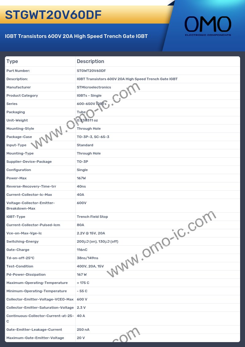 STGWT20V60DF