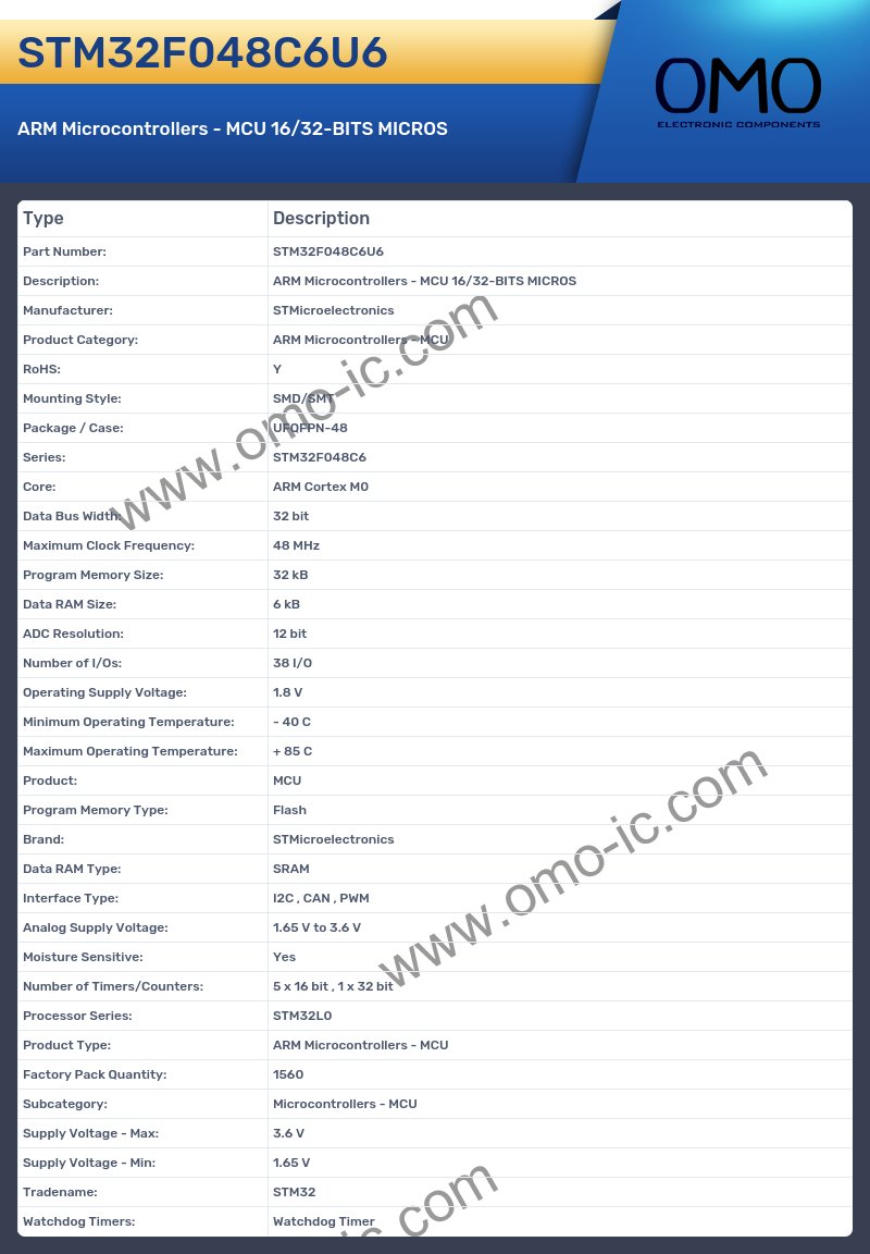 STM32F048C6U6