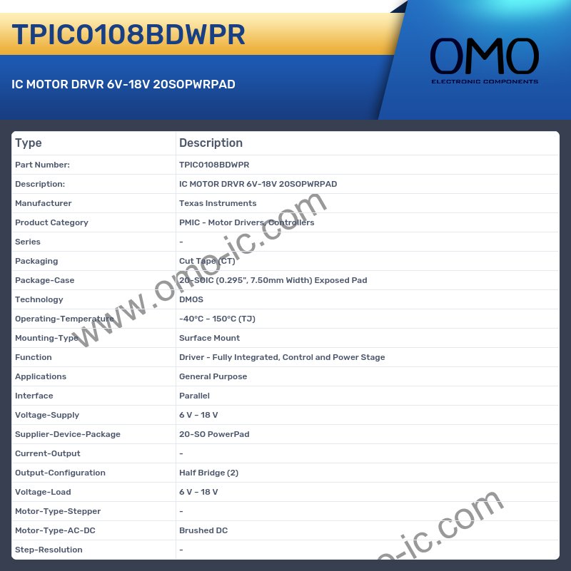 TPIC0108BDWPR