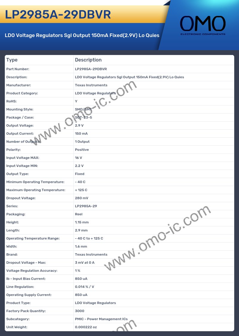 LP2985A-29DBVR