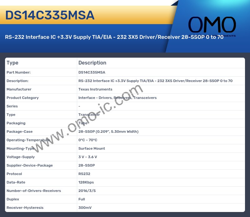 DS14C335MSA