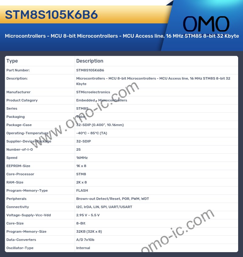 STM8S105K6B6