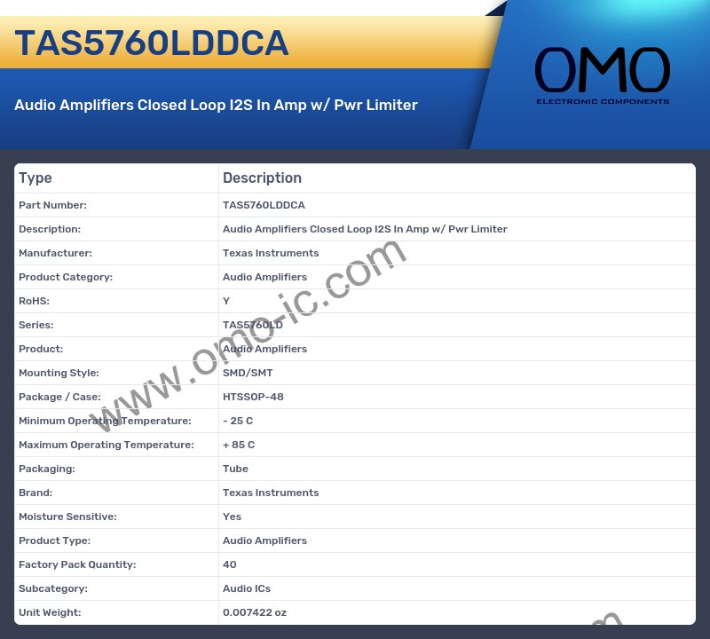 TAS5760LDDCA