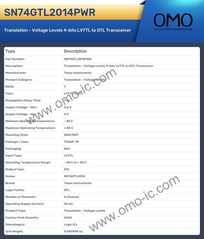 SN74GTL2014PWR