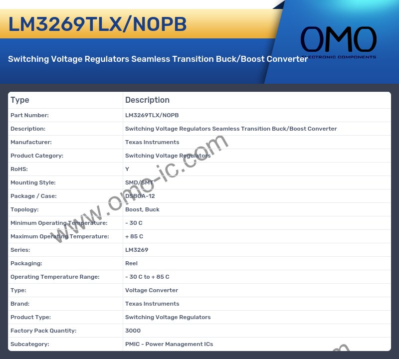 LM3269TLX/NOPB