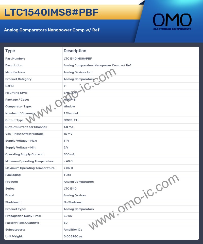 LTC1540IMS8#PBF