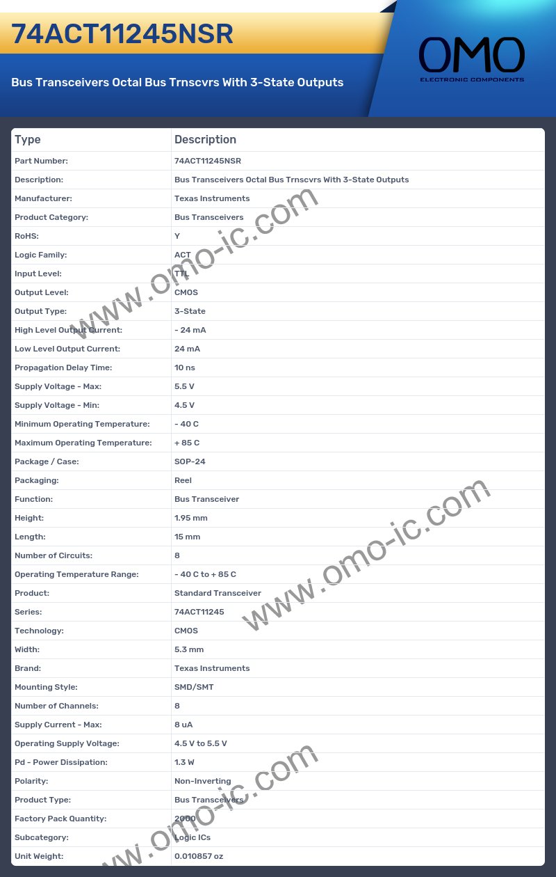 74ACT11245NSR