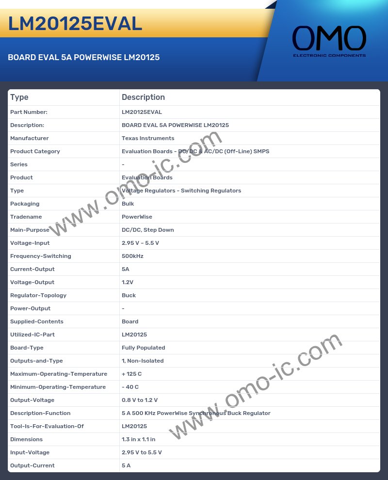 LM20125EVAL