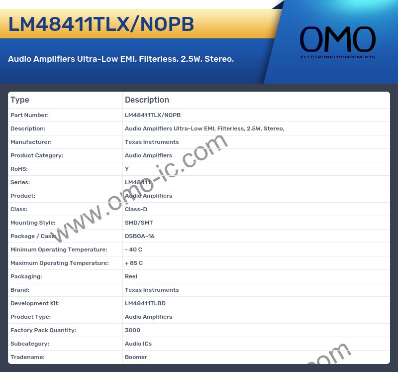 LM48411TLX/NOPB