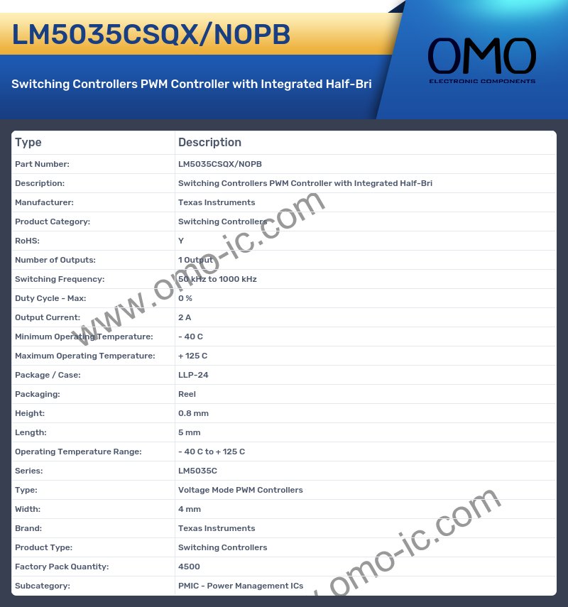 LM5035CSQX/NOPB
