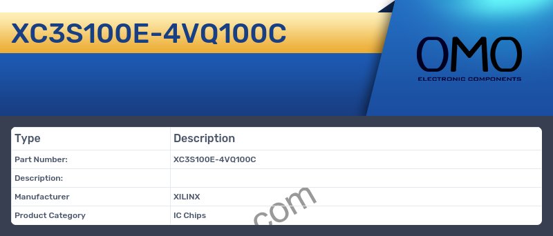 XC3S100E-4VQ100C