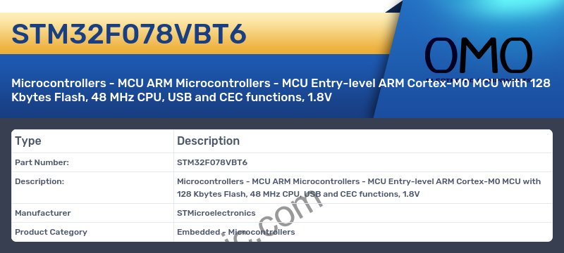 STM32F078VBT6