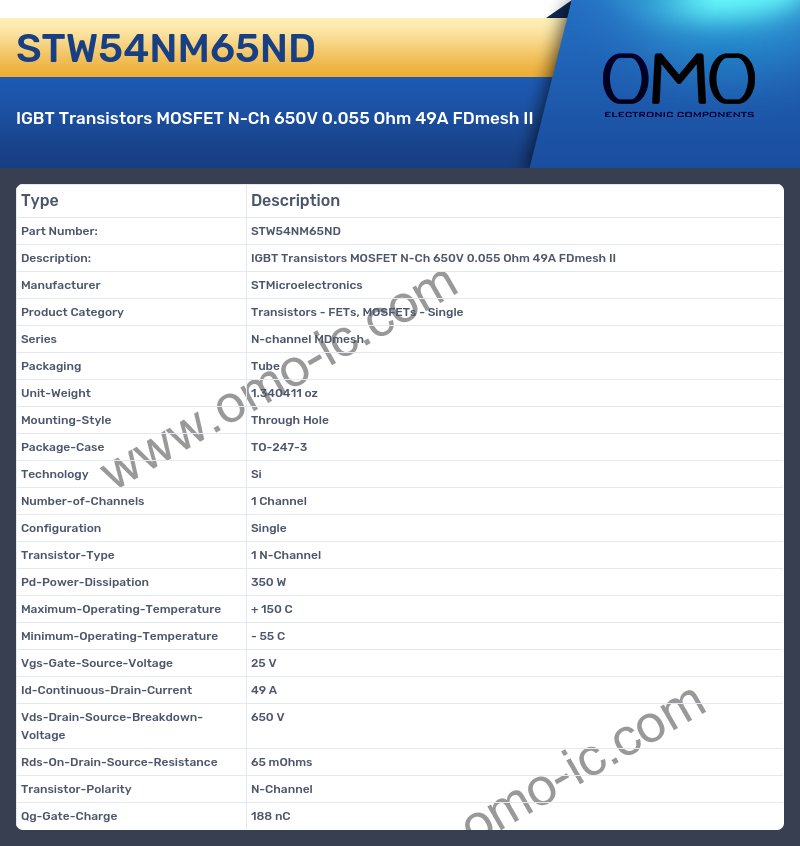 STW54NM65ND