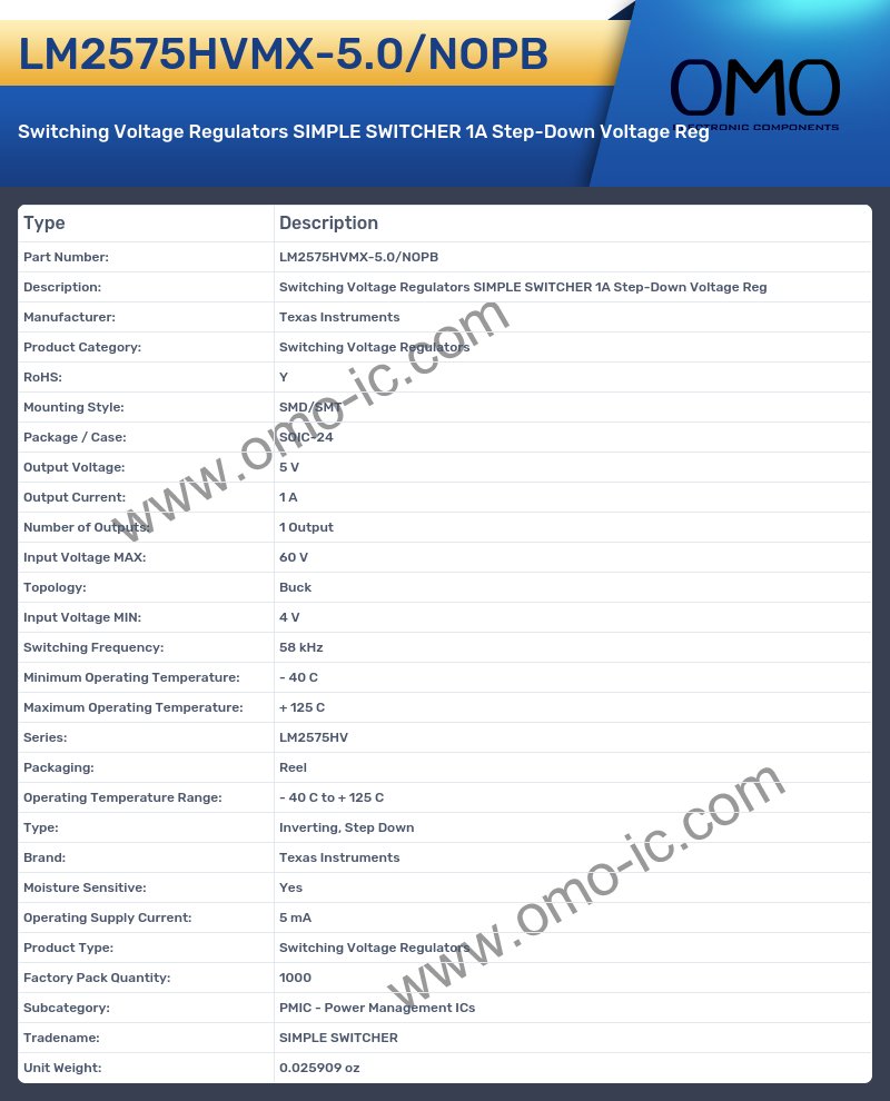 LM2575HVMX-5.0/NOPB