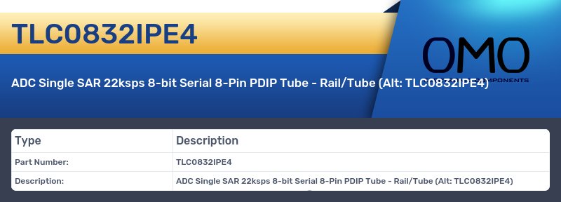 TLC0832IPE4