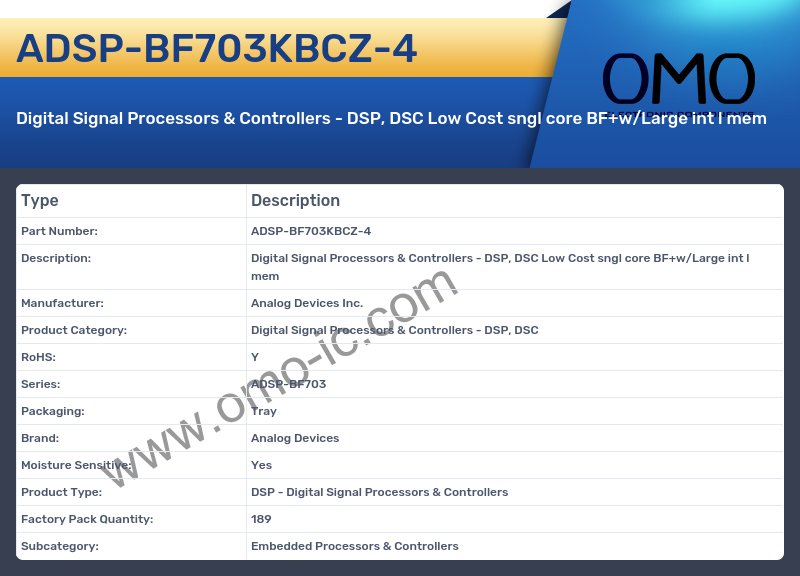 ADSP-BF703KBCZ-4