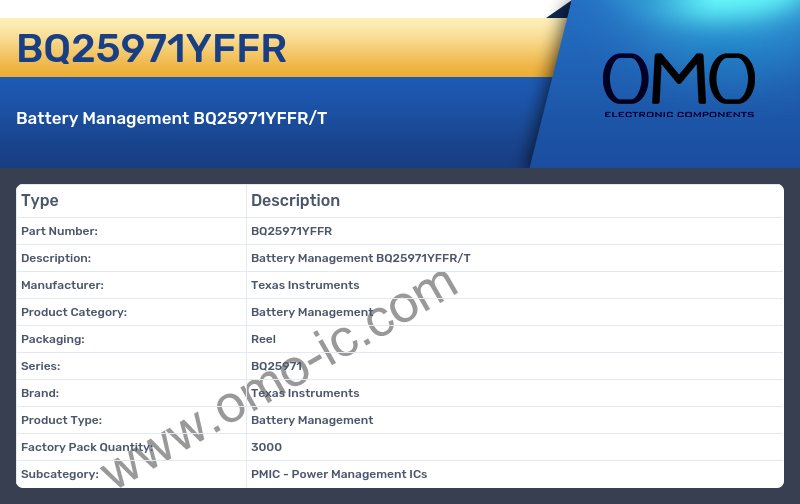BQ25971YFFR