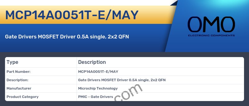 MCP14A0051T-E/MAY