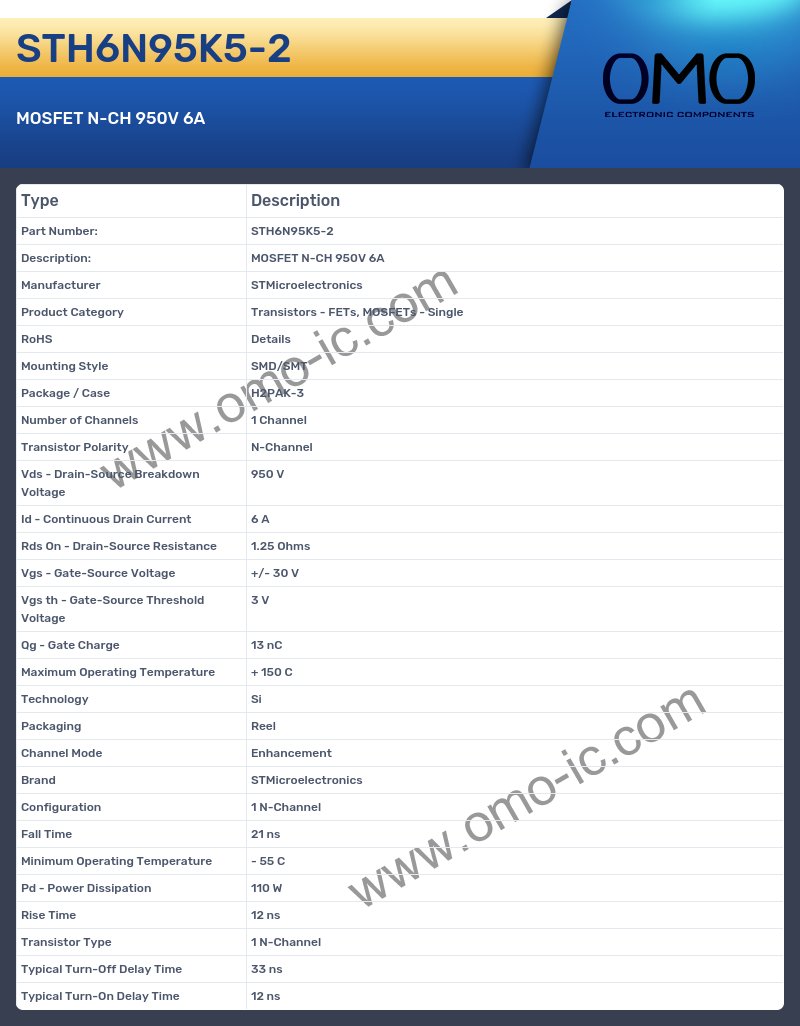 STH6N95K5-2