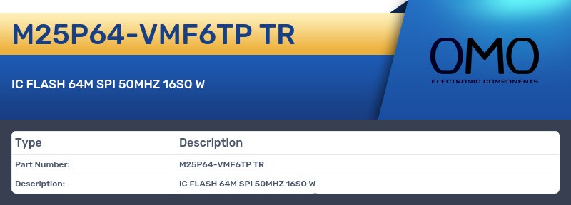M25P64-VMF6TP TR