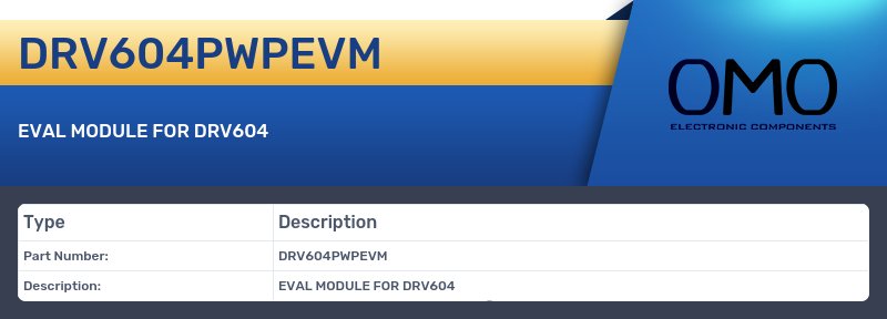DRV604PWPEVM