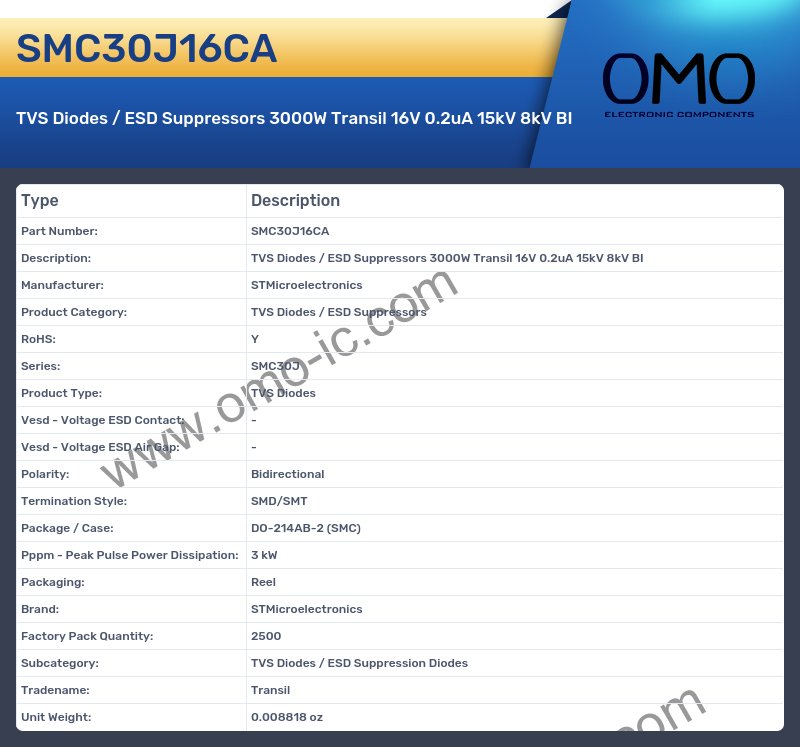 SMC30J16CA