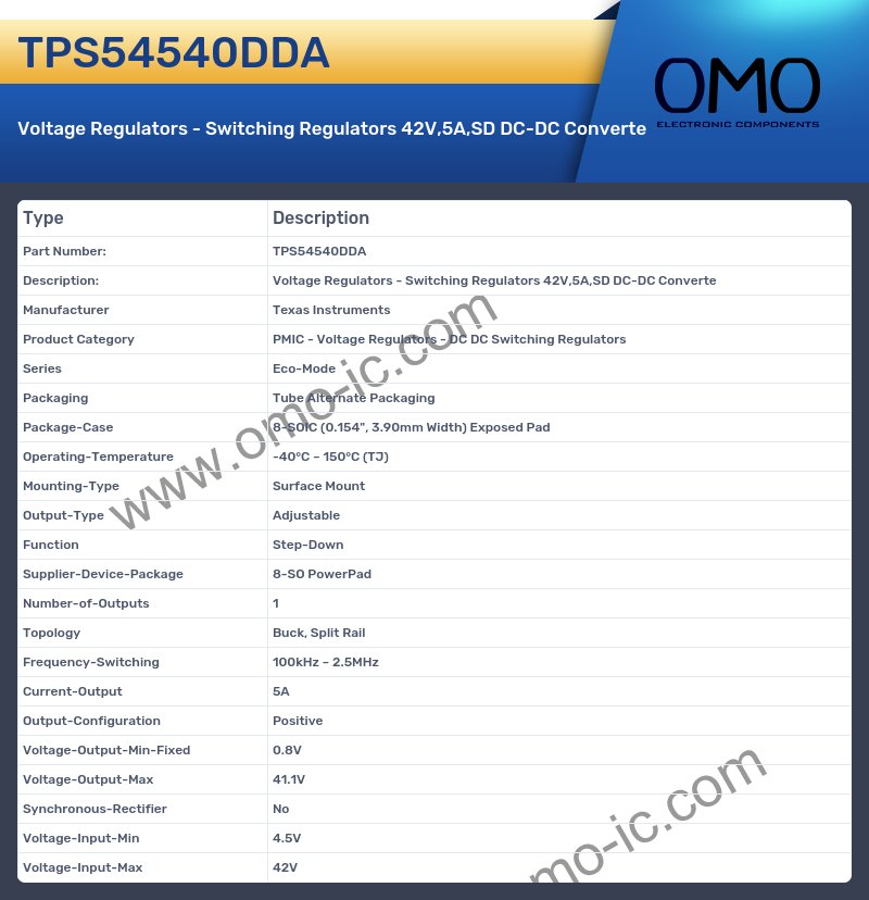 TPS54540DDA