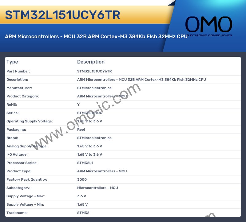 STM32L151UCY6TR