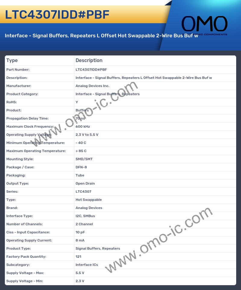 LTC4307IDD#PBF