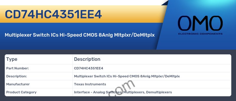 CD74HC4351EE4