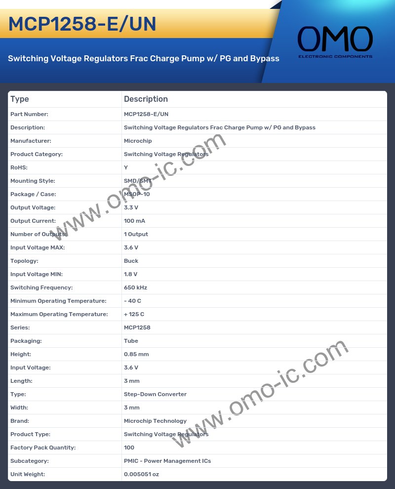 MCP1258-E/UN