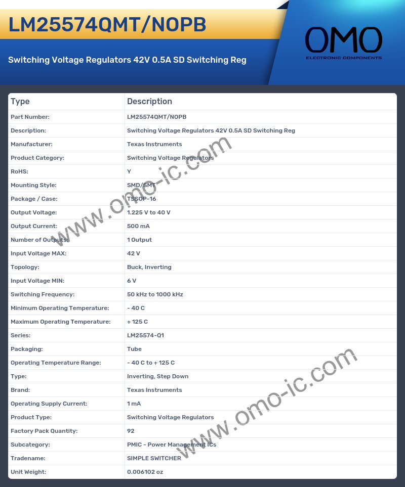 LM25574QMT/NOPB