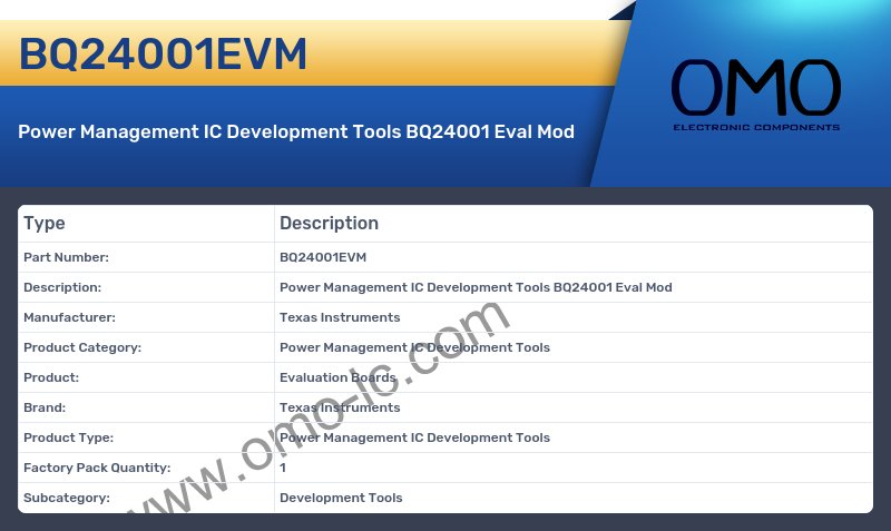 BQ24001EVM