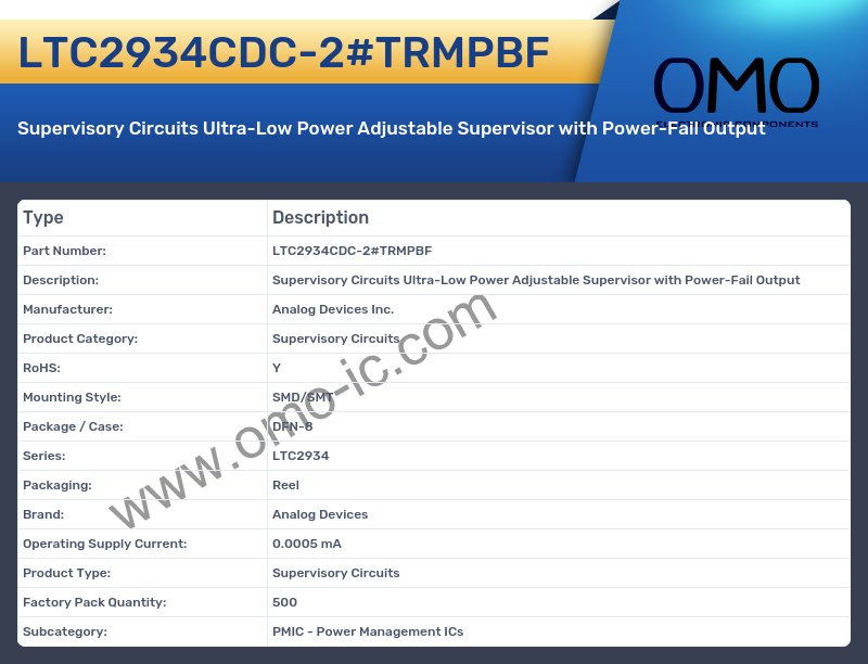 LTC2934CDC-2#TRMPBF