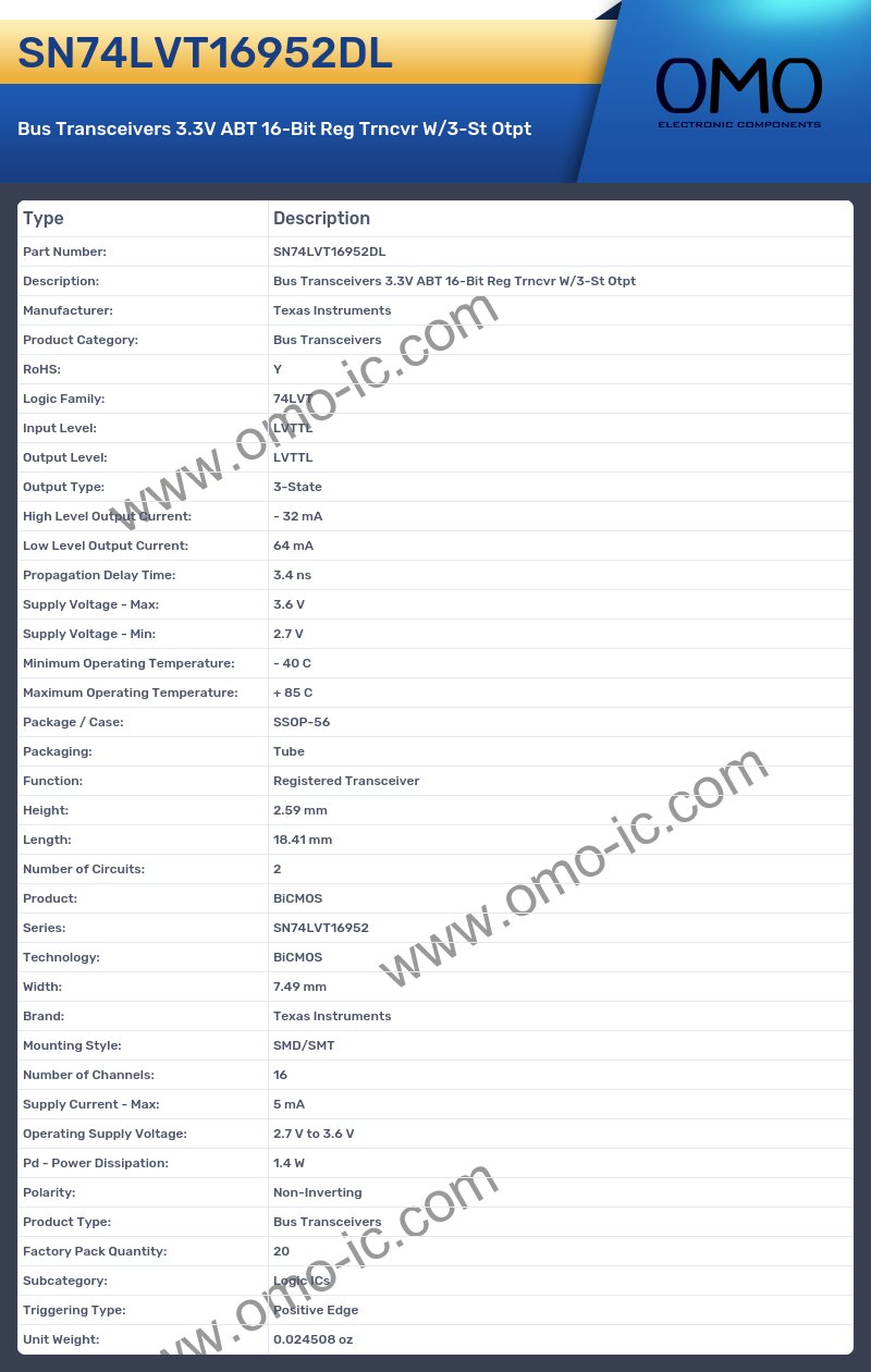 SN74LVT16952DL