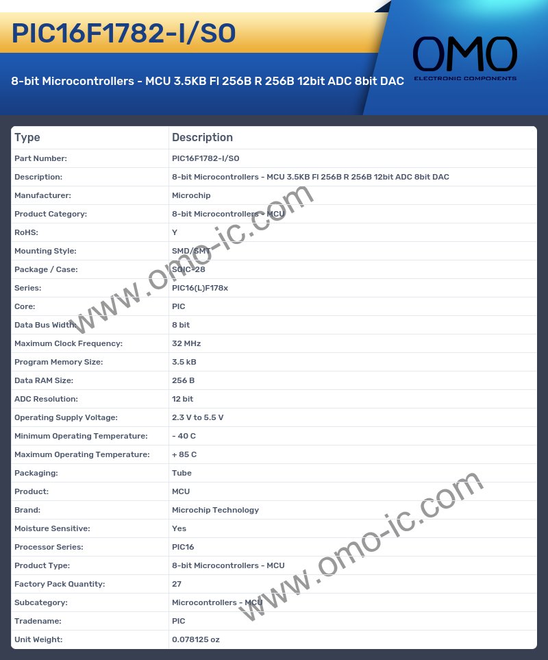 PIC16F1782-I/SO