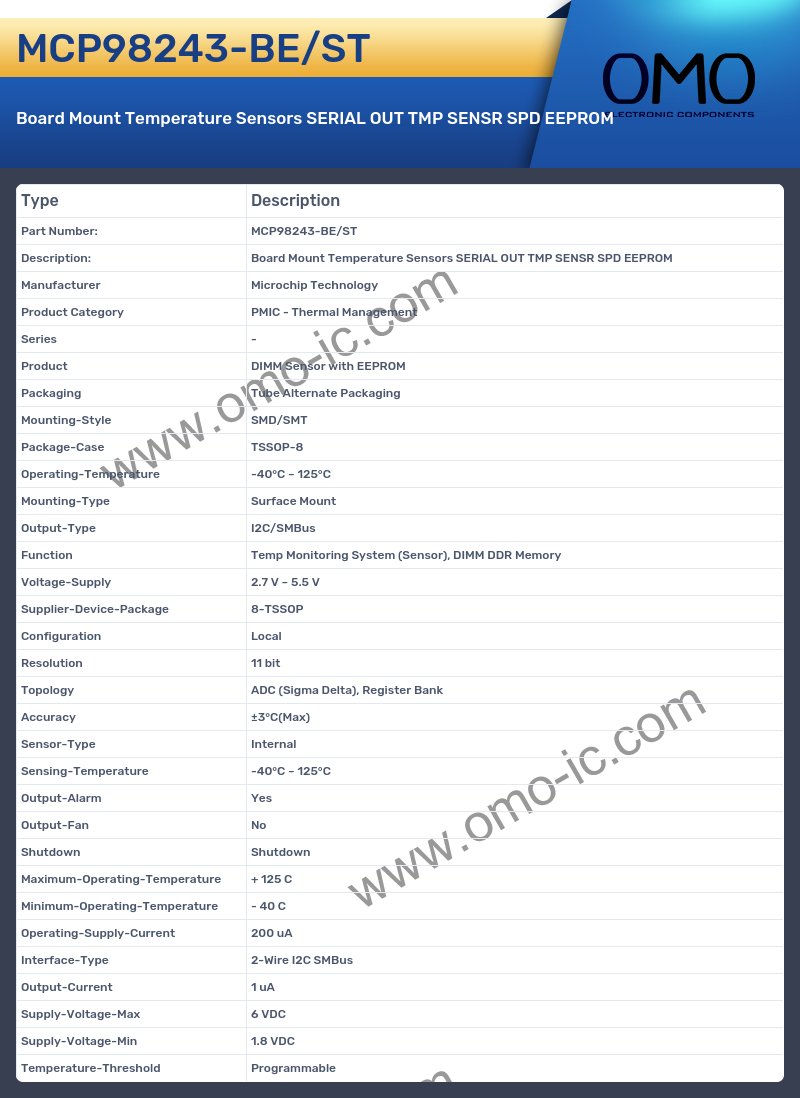 MCP98243-BE/ST