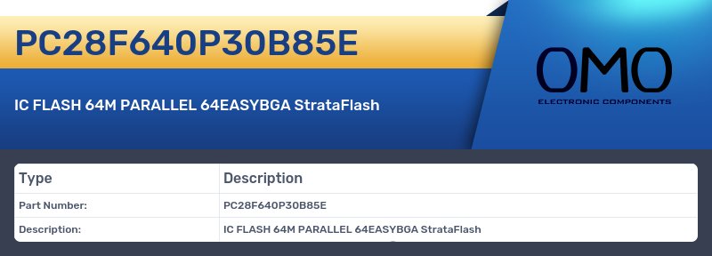 PC28F640P30B85E