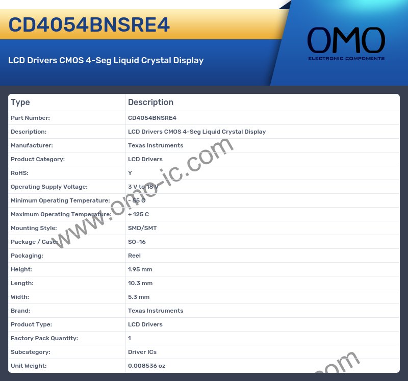 CD4054BNSRE4