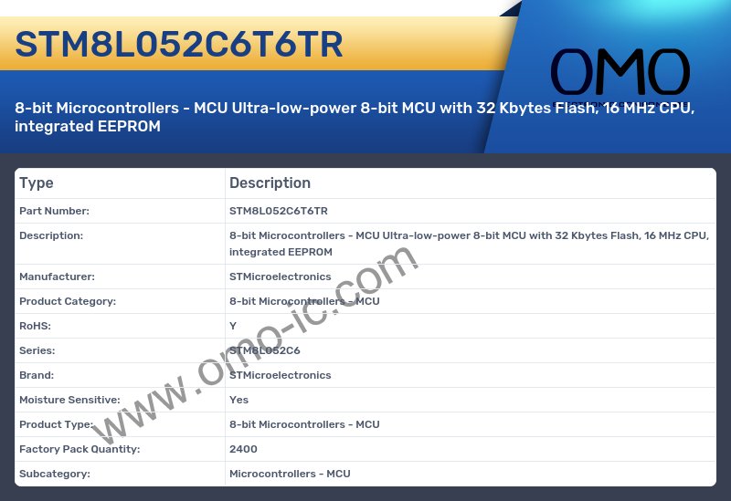 STM8L052C6T6TR