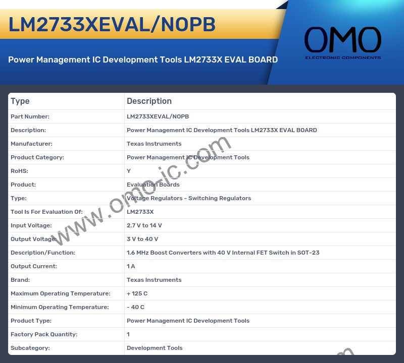 LM2733XEVAL/NOPB