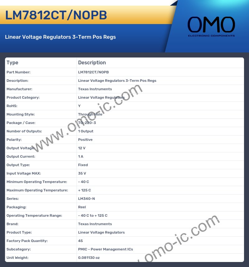 LM7812CT/NOPB