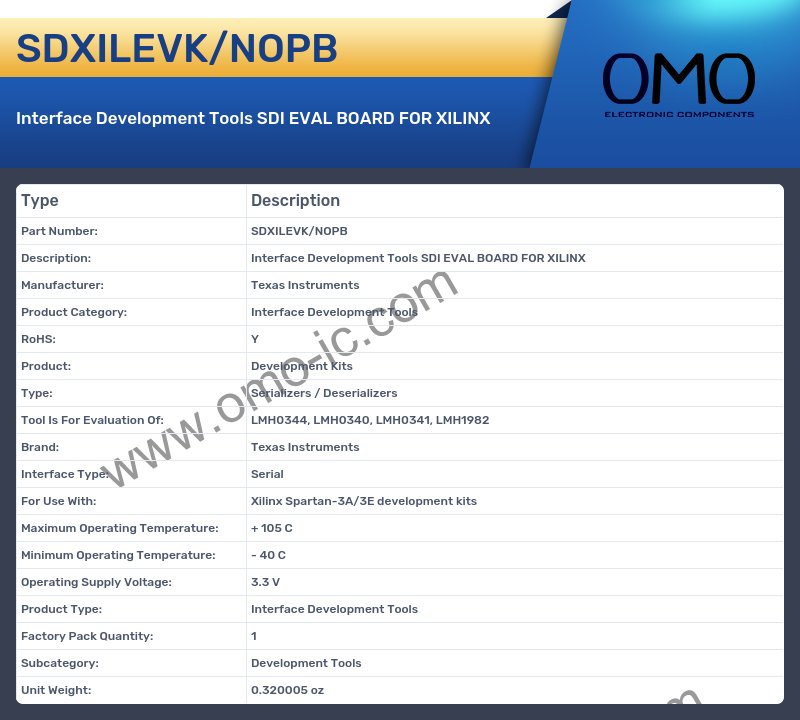 SDXILEVK/NOPB