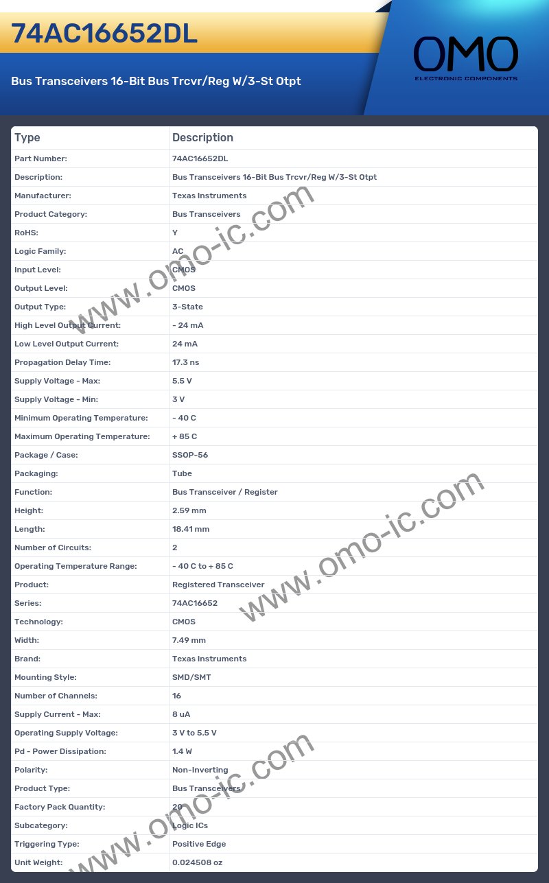 74AC16652DL