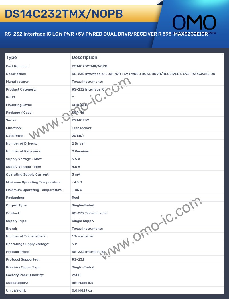 DS14C232TMX/NOPB