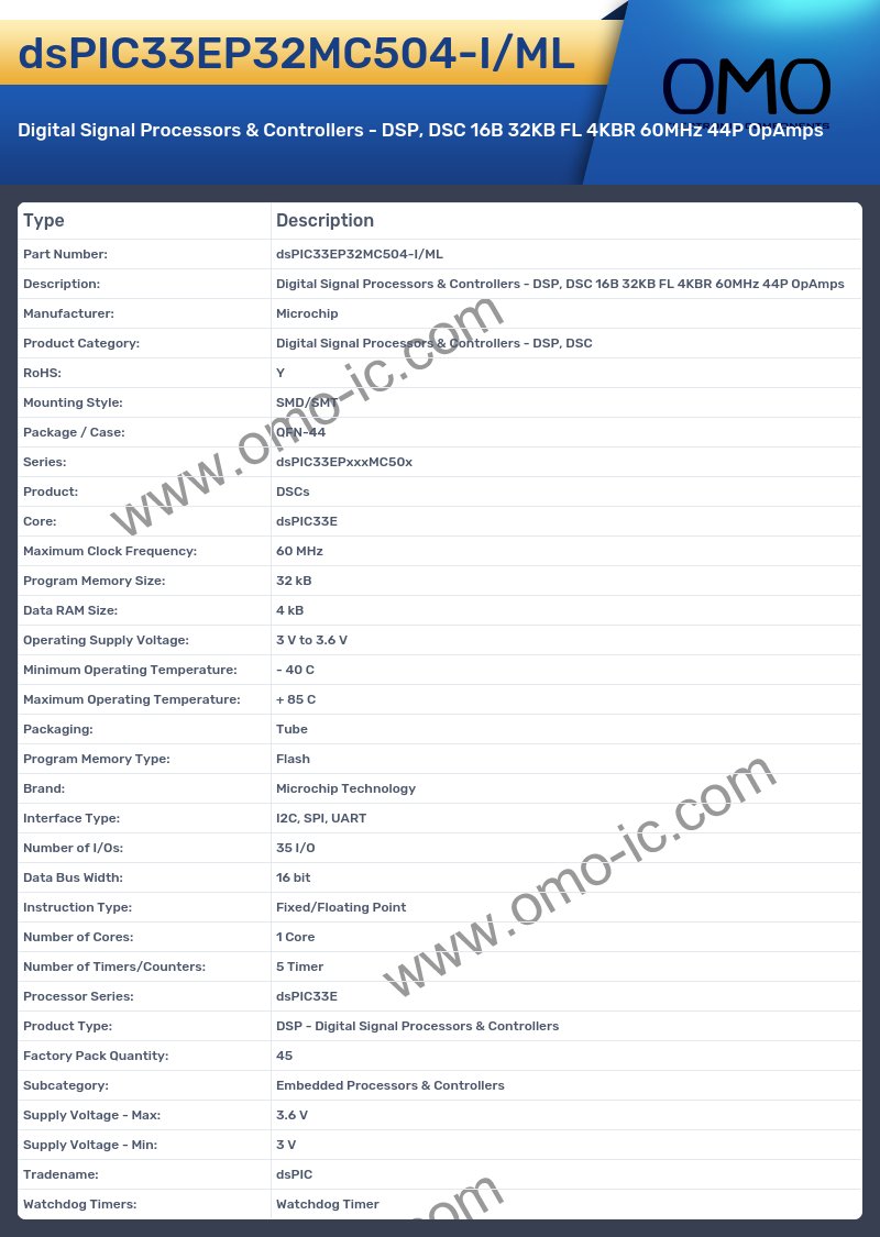 dsPIC33EP32MC504-I/ML