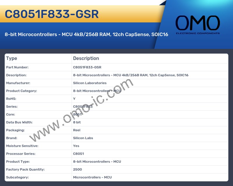 C8051F833-GSR
