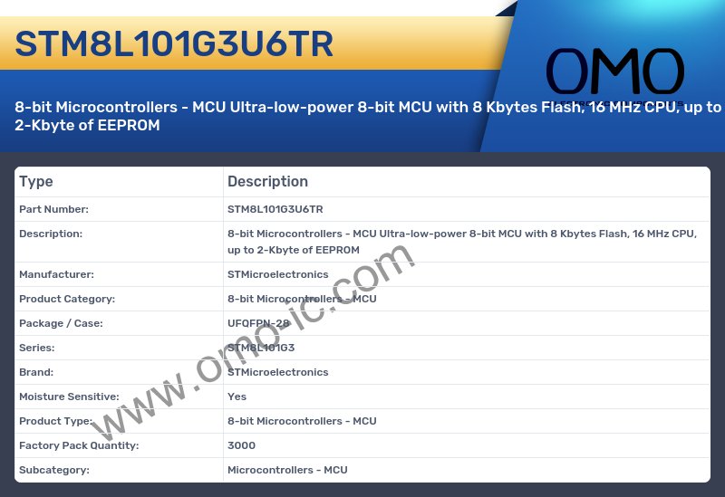STM8L101G3U6TR