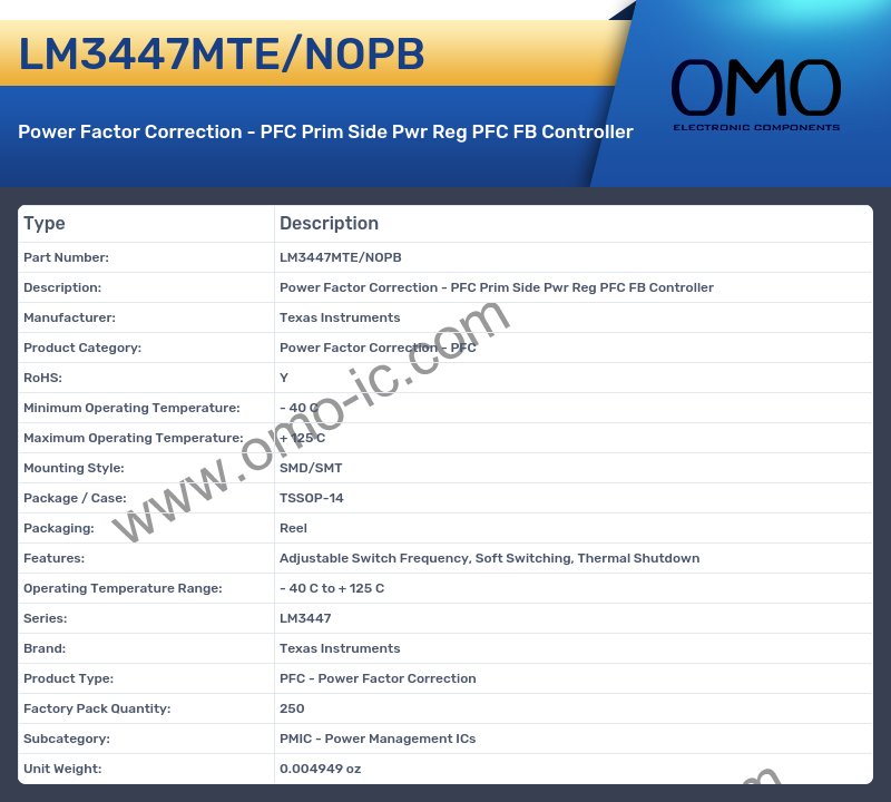 LM3447MTE/NOPB