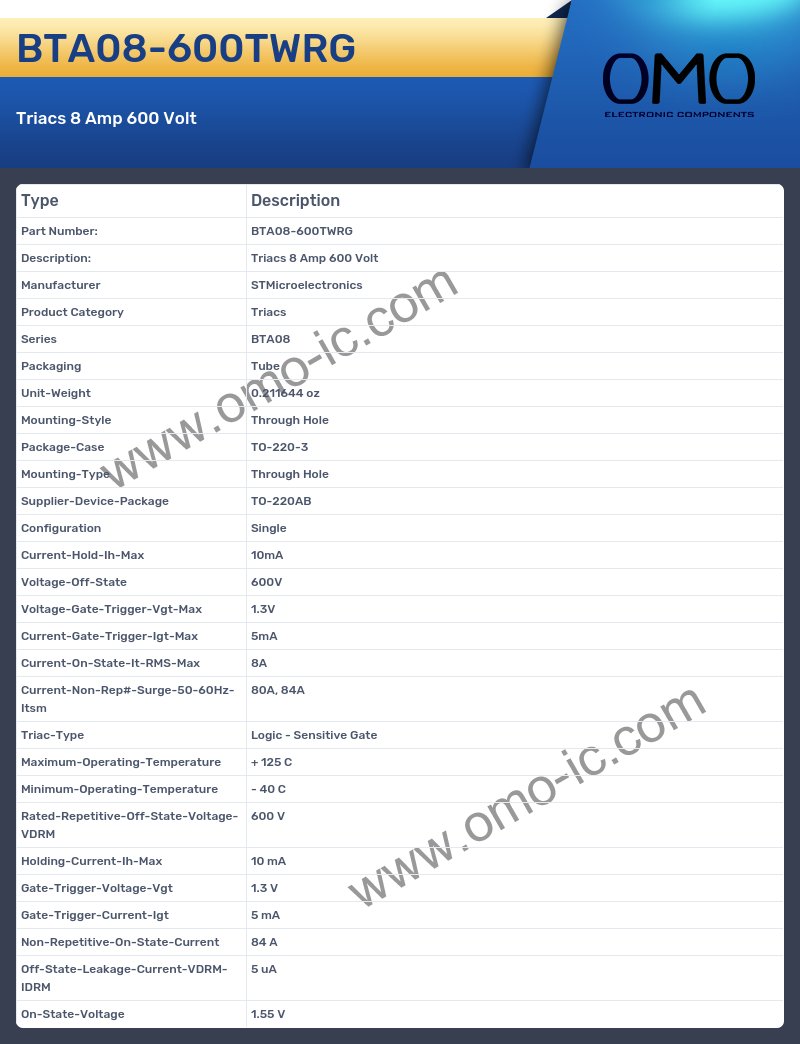 BTA08-600TWRG